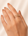 Hexa Diamond Ring