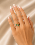 Taya Emerald Ring