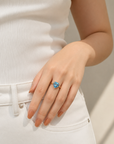 Sho Blue Topaz  Ring