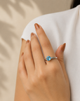 Akit Blue Topaz Ring