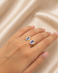Moi Tanzanite Gold Ring