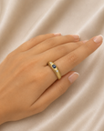 Dome Sapphire Ring