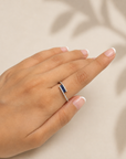 Stria Sapphire Ring