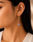 Zea Multi Stone Earrings