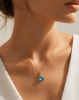 Yuna Blue Topaz  Pendant