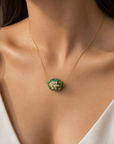 Sur Emerald  Necklace