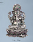 Silver 925 Big Lord Ganesha Murti Artifact