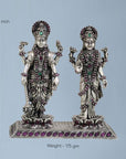 Silver 925 Lakshmi Narayan Murti Artifact