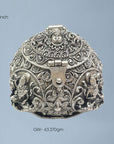 Silver 925 Embossed Devotional Box Openable Artifact