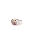 Multi Stone Ring 925 Silver