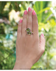 Peridot Gemstone Ring 