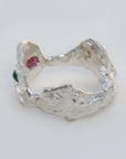 Simper Emerald and Ruby Ring