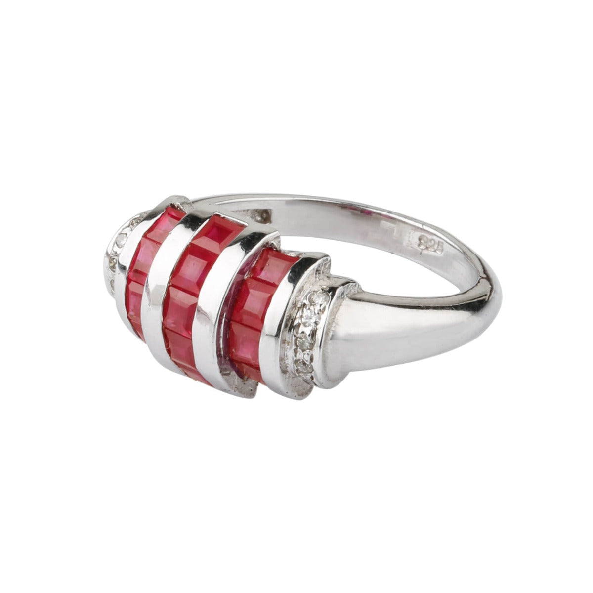 Red Ruby Women’s Fine Jewelry Ring