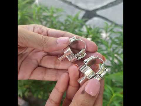 thick earrings
