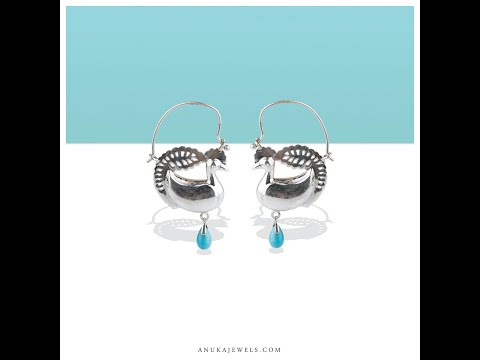 sterling silver hoops