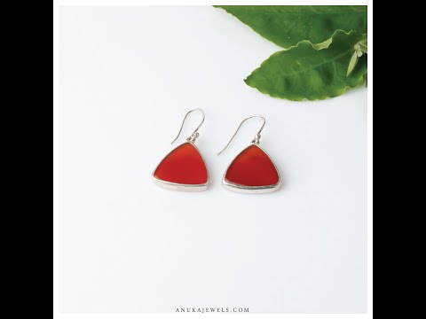 triangle earrings
