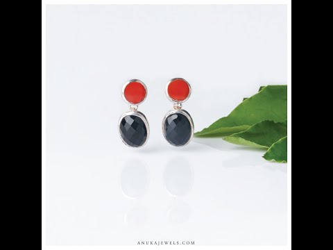 carnelian earrings
