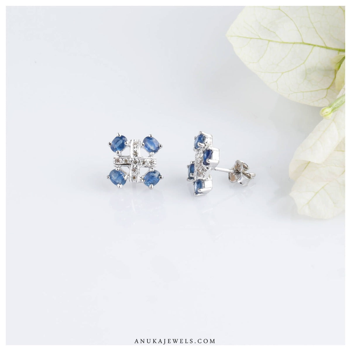 sapphire earrings