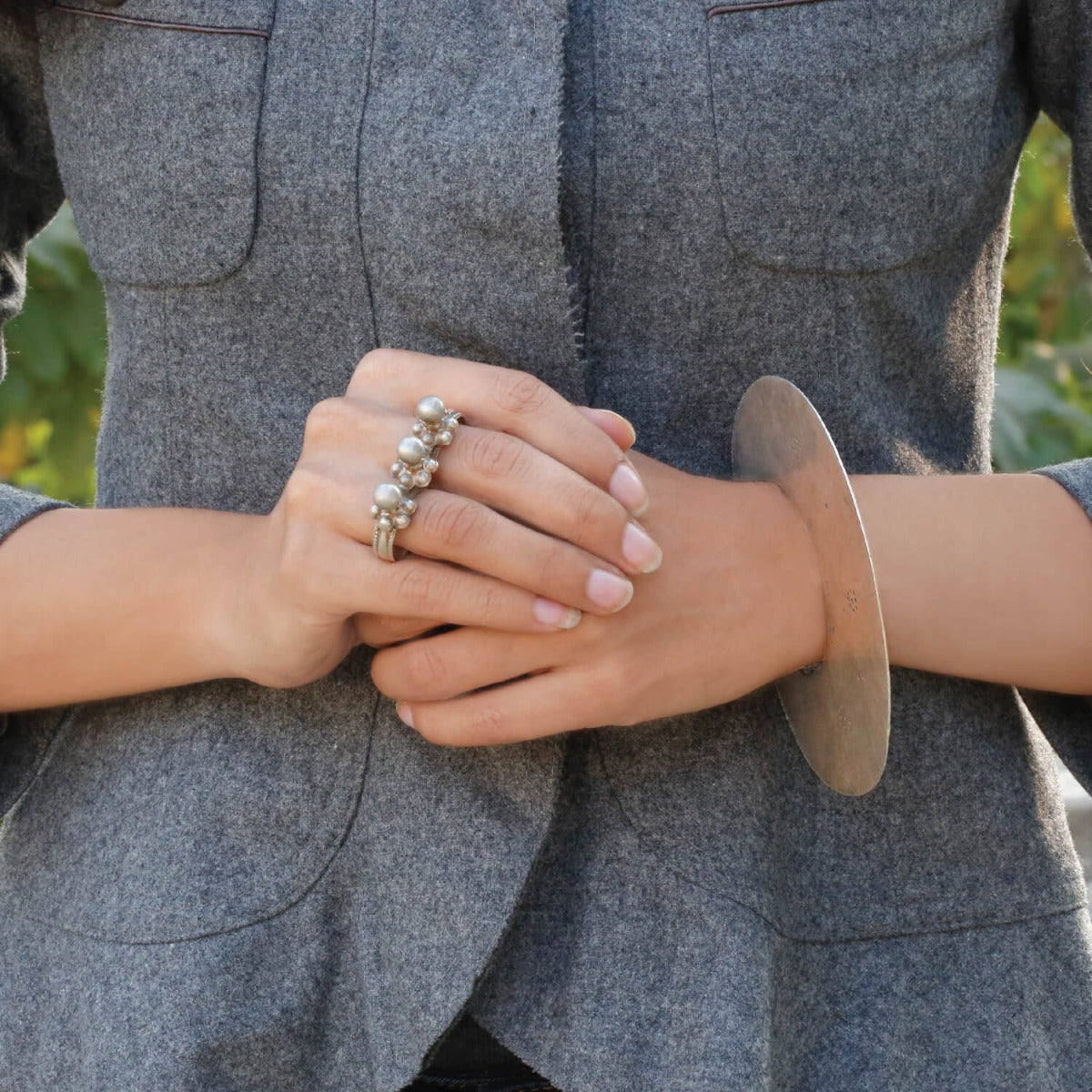 Silver bangle Bangles