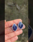 Botan Sapphire Earrings