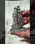 Silver 925 Radha Krishna Idol Artifact