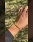 Mei Peridot Bracelet