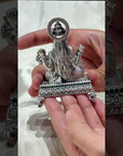 Silver 925 Saraswati Devi Idol Artifact