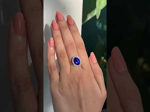 Lapis Gold Ring