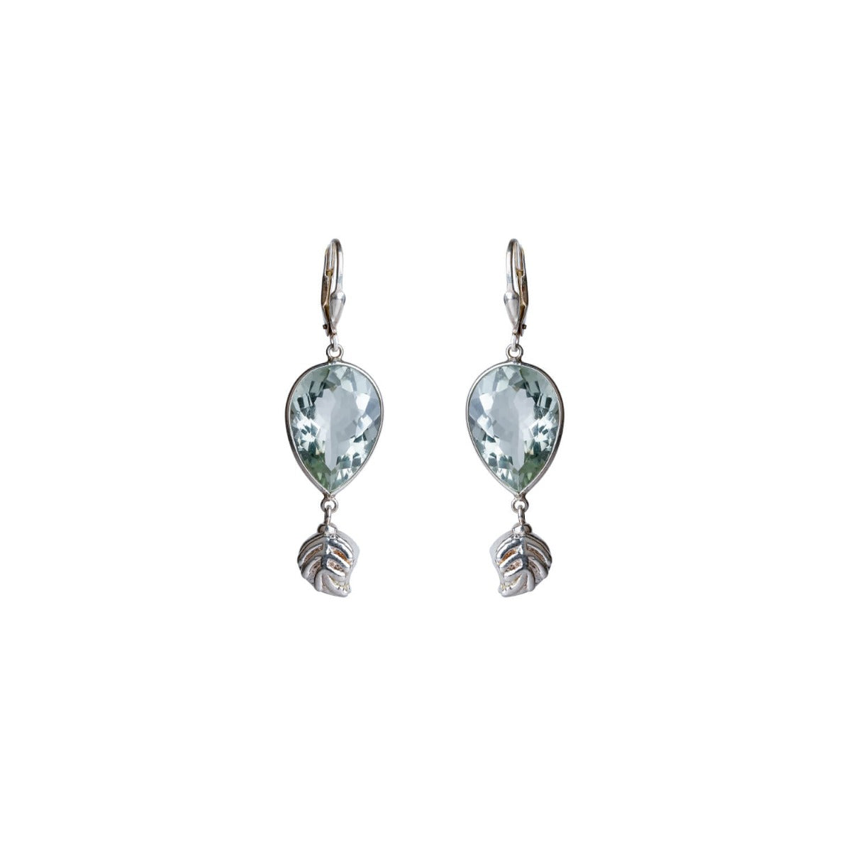silver earrings