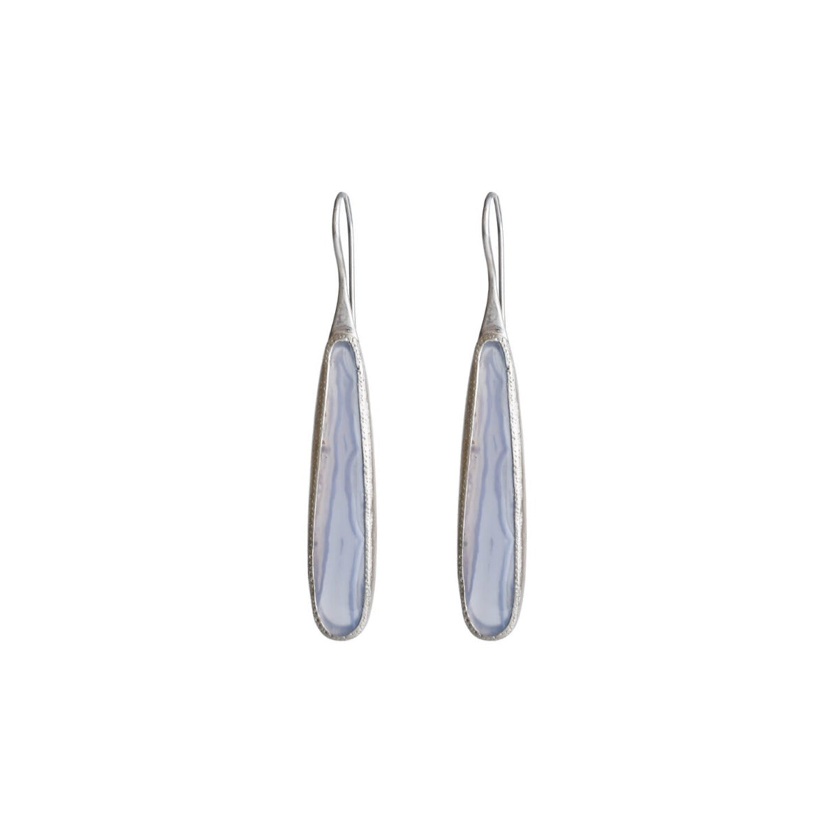 silver earrings