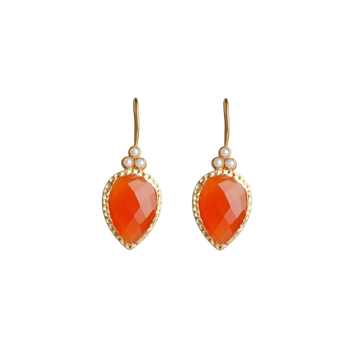 carnelian earrings