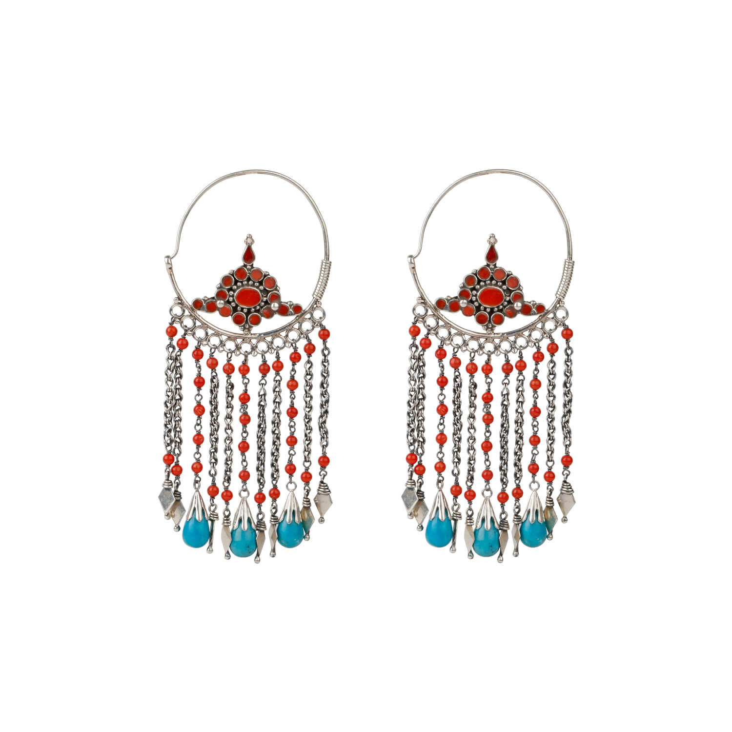 long earrings