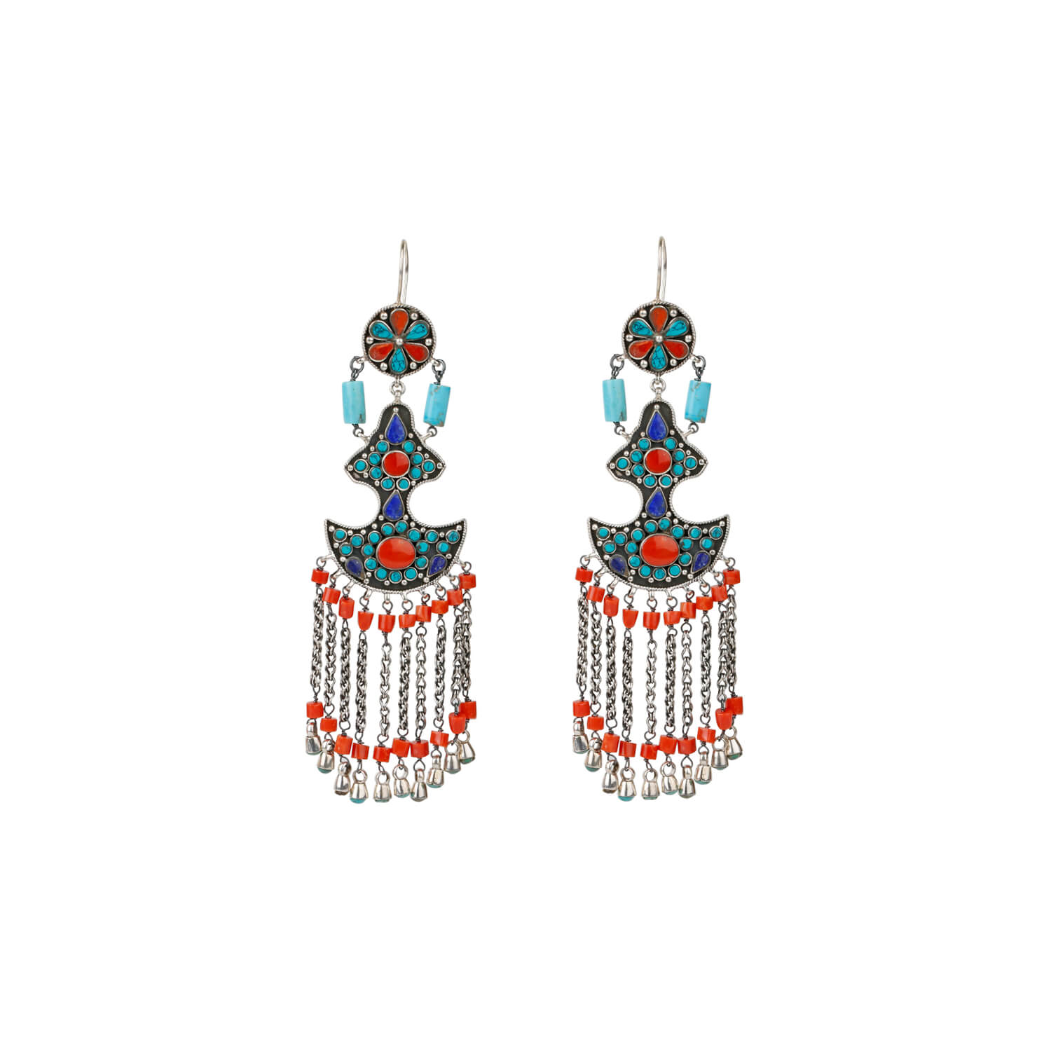 long earrings
