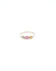 Vance Multi-stone Tourmaline Ring