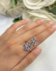 Tanzanite Gold Ring 